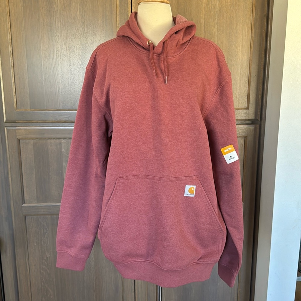 LOOSE FIT MIDWEIGHT HOODED CARHARTT SWEATSHIRT [A-1]